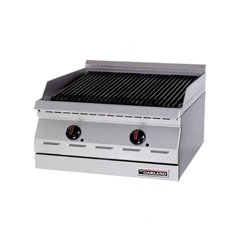Garland GD-36RB Countertop Designer Series Charbroiler, 36"W, Cast Iron, Natural Gas