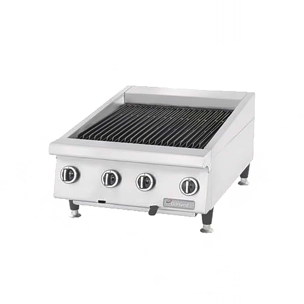 Garland GTBG36-AR36 36" Countertop Charbroiler, Adjustable, Manual Control, Liquid Propane