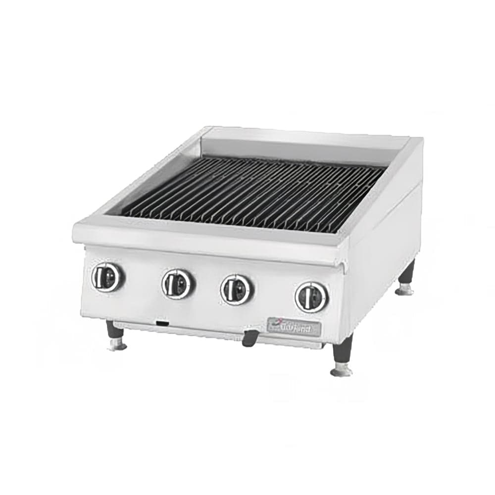 Garland GTBG36-AR36 36" Countertop Charbroiler, Adjustable, Manual Control, Natural Gas