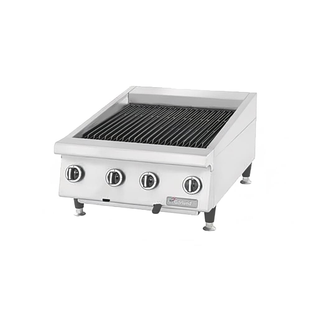 Garland GTBG60-AB60 60" Gas Charbroiler w/ Cast Iron Grates, Natural Gas