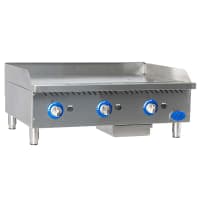 Garland GTGG36-G36M 36" Gas Griddle w/ Manual Controls - 1" Steel Plate, Liquid Propane thumbnail 2