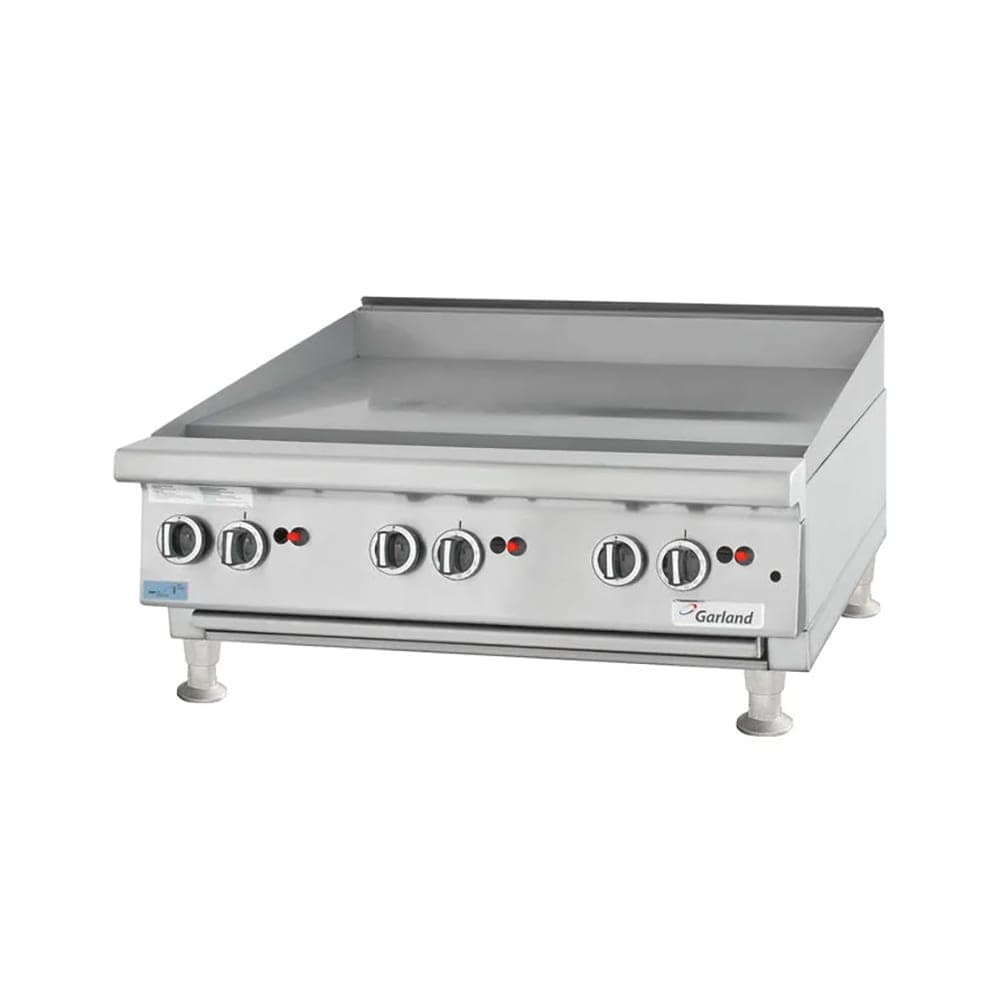 Garland GTGG36-GT36M 36" Gas Griddle w/ Thermostatic Controls - 1" Steel Plate, Natural Gas
