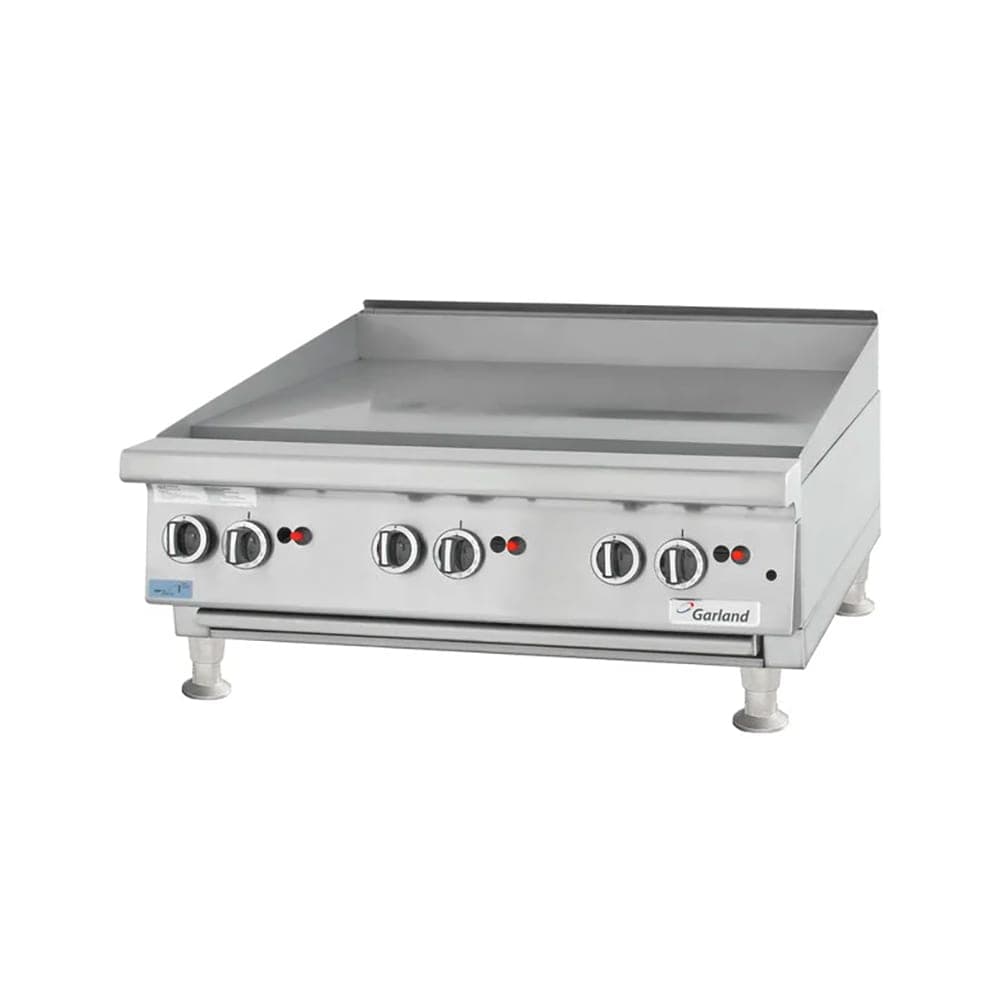 Garland GTGG48-GT48M 48" Gas Griddle w/ Thermostatic Controls - 1" Steel Plate, Natural Gas
