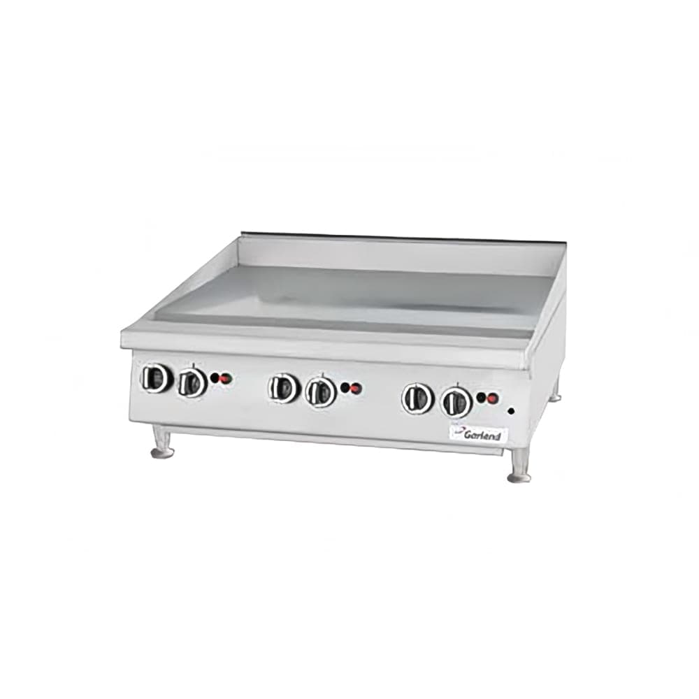 Garland GTGG72-GT72M 72" Gas Griddle w/ Thermostatic Controls - 1" Steel Plate, Liquid Propane