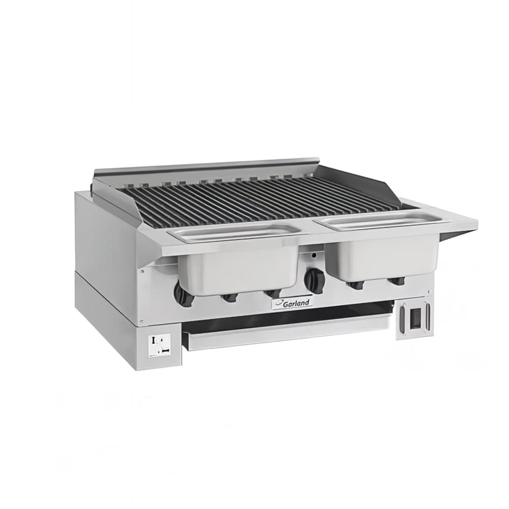 Garland HEEGM24CL High Efficiency Broiler w/ Removable Cast Iron Grates, 20 1/8 x 23 1/2" Grill, Natural Gas