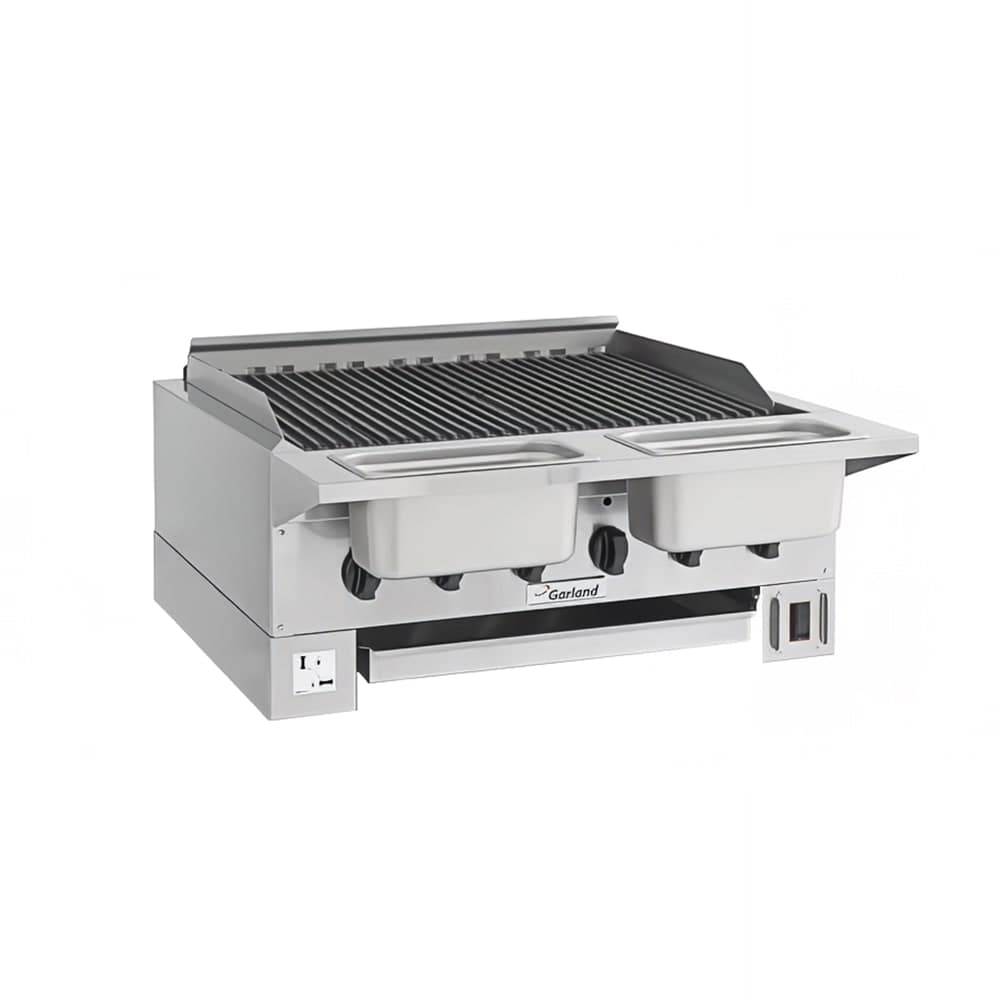 Garland HEEGM36CL High Efficiency Broiler w/ Removable Cast Iron Grates, 30 1/8 x 23 1/2" Grill, Liquid Propane