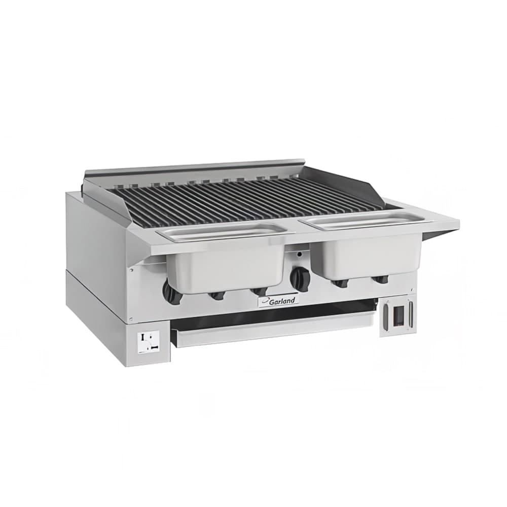 Garland HEEGM48CL High Efficiency Broiler w/ Removable Cast Iron Grates, 44 1/8 x 23 1/2" Grill, Natural Gas