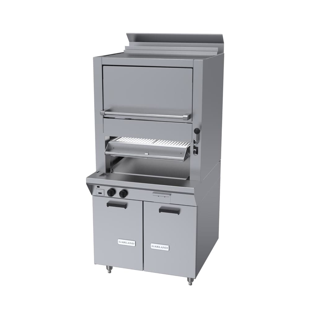 Garland M100XSM Infrared Deck Type Broiler w/ Finishing Oven, Liquid Propane