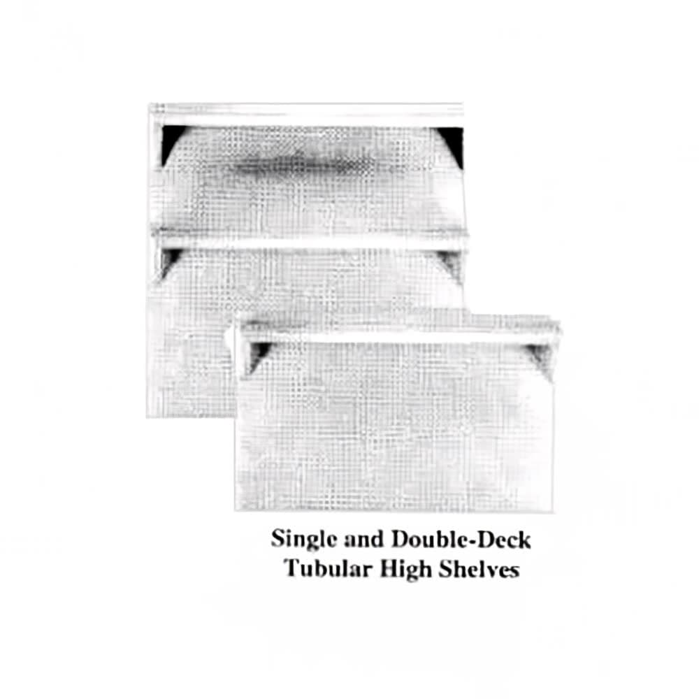 Garland M29DD Master Series Double Deck High Shelf, 34 1/2"H x 29"W, Stainless