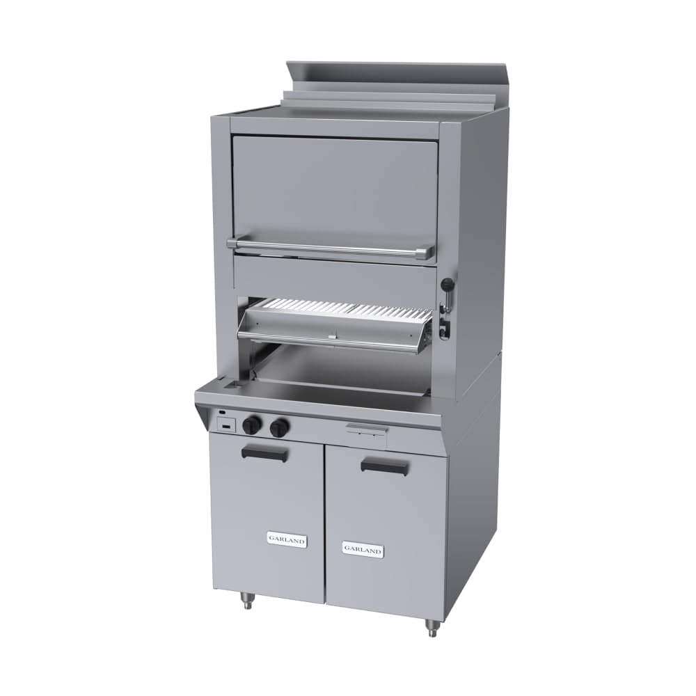 Garland M60XS Radiant Deck Type Broiler w/ Upper Finishing Oven, Liquid Propane