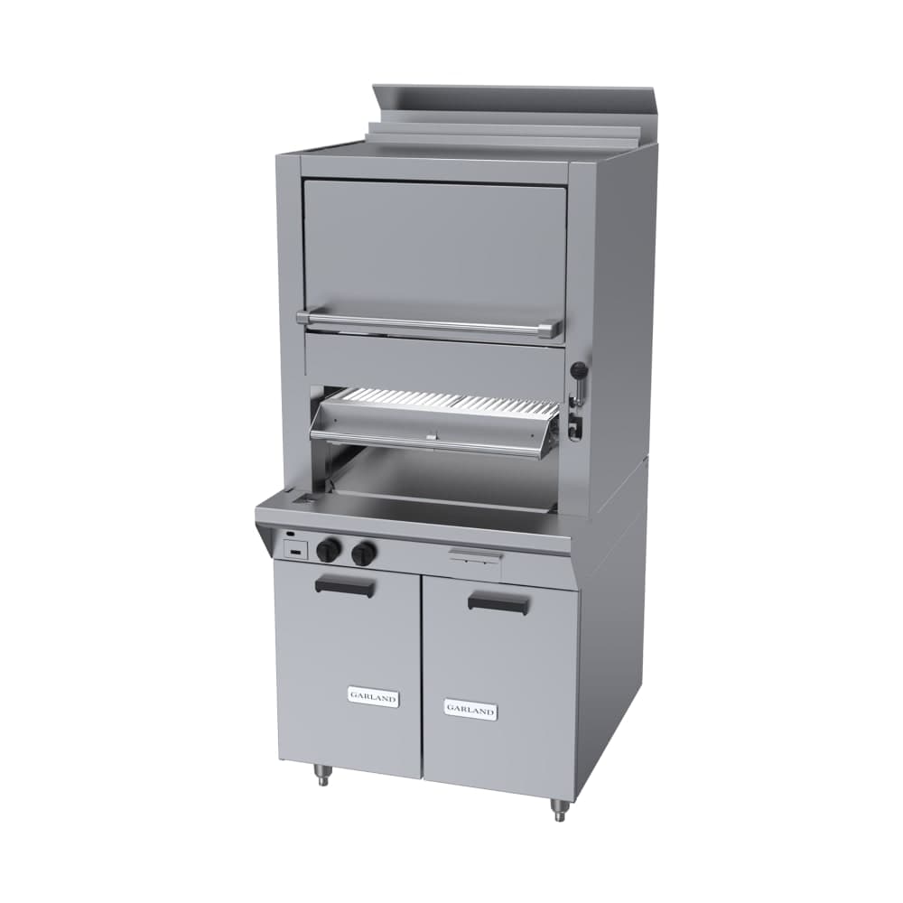 Garland M60XS Radiant Deck Type Broiler w/ Upper Finishing Oven, Natural Gas