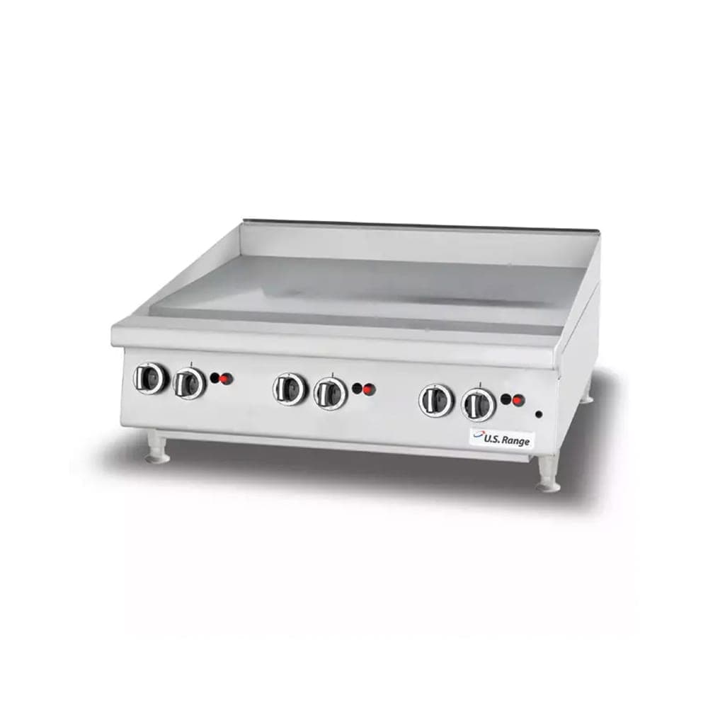 Garland UTGG36-GT36M 36" Gas Griddle w/ Thermostatic Controls - 1" Steel Plate, Natural Gas