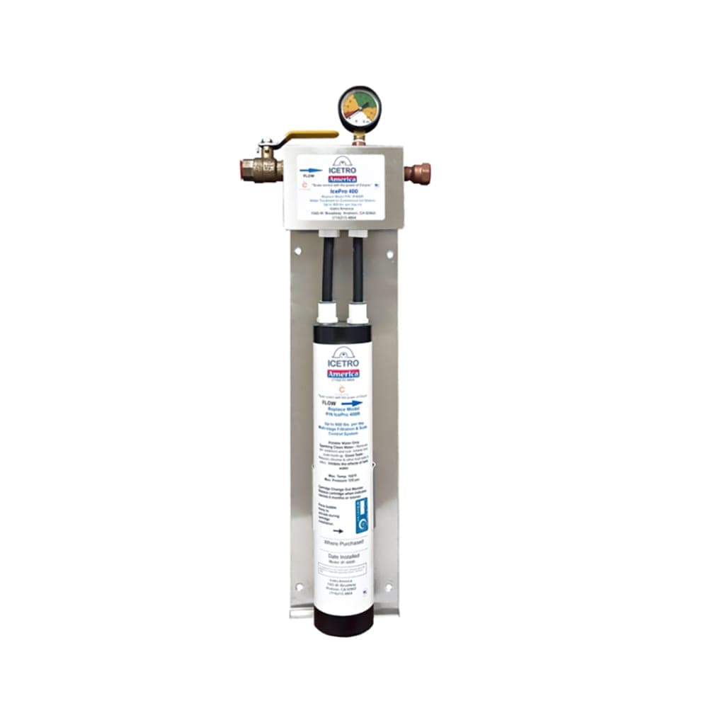 ICETRO ICEPRO400 2.8GPM Water Filter System, Up to 400 lbs