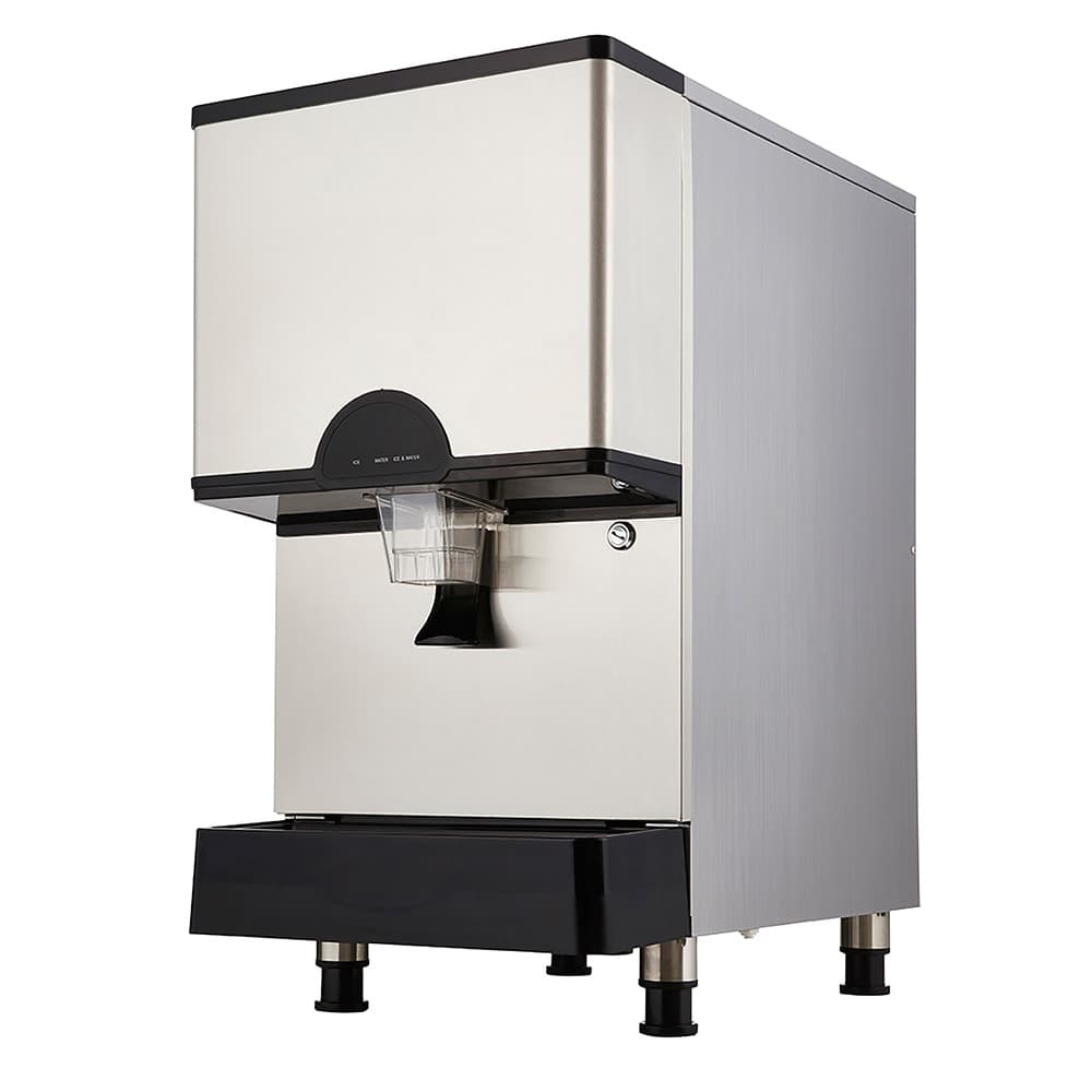 ICETRO ID-0300-AN 282 lb Countertop Water & Nugget Ice Dispenser - 11 lb Storage, Cup Fill, 115v