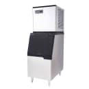 ICETRO IM-0460-AH/IB-044 444 lb Maestro Half Cube Ice Machine w/ Bin - 440 lb Storage, Air Cooled, 115v thumbnail 2