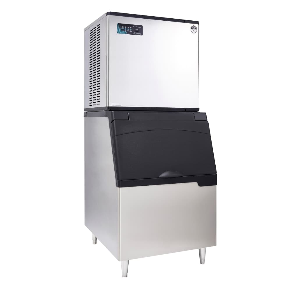 ICETRO IM-1100-AC/IB-033 1106 lb Maestro Full Cube Ice Machine w/ Bin - 350 lb Storage, Air Cooled, 208-230v