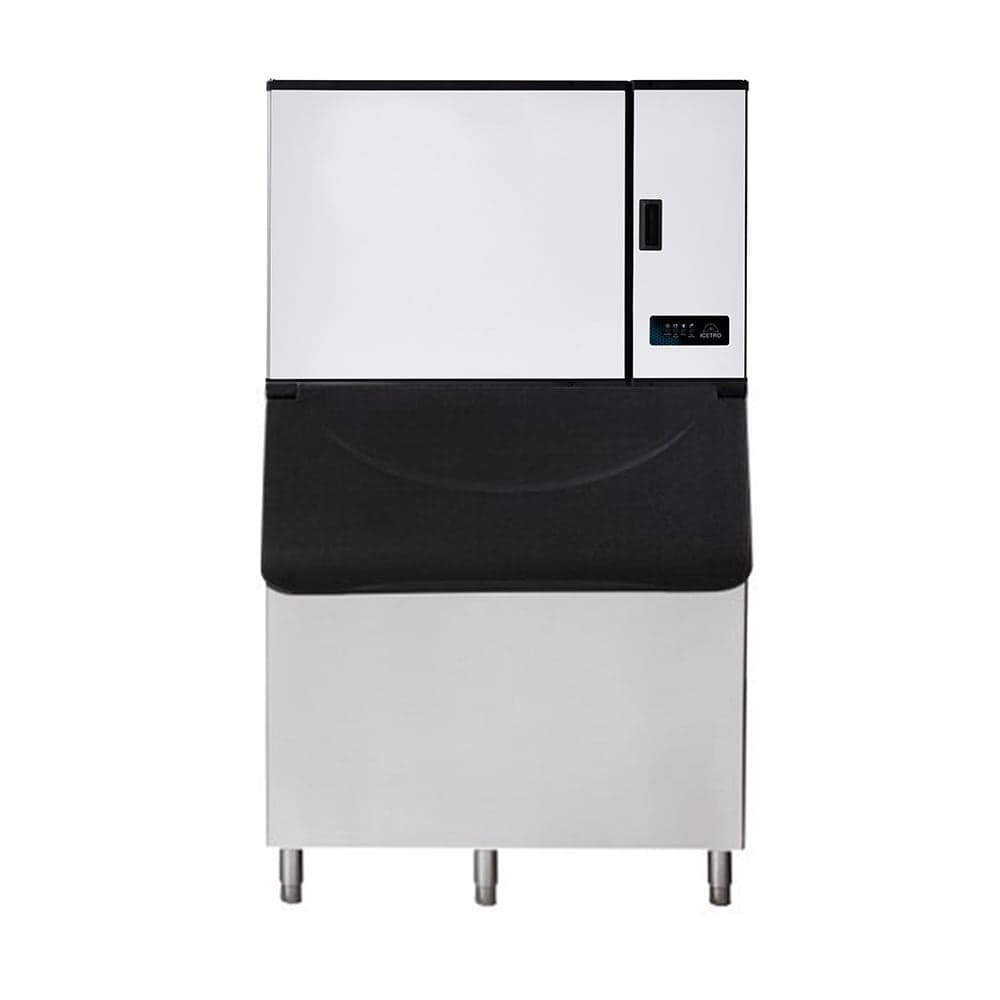 ICETRO IM-1700-AH/IB-085-48 1722 lb Maestro Half Cube Ice Machine w/ Bin - 816 lb Storage, Air Cooled, 208-230v