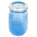 Hollowick 1610SDBL Firefly Tealight Candle Holder w/ Hanging Cradle - 5 1/4" x 3", Satin Dark Blue thumbnail 4