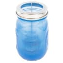 Hollowick 1610SDBL Firefly Tealight Candle Holder w/ Hanging Cradle - 5 1/4" x 3", Satin Dark Blue thumbnail 6