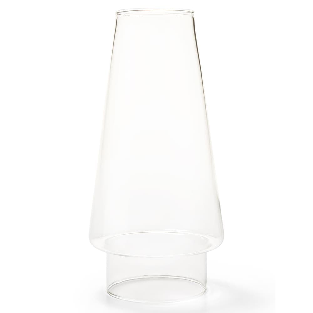 Hollowick 36C Fitter Globe w/ Conical Shape for 3" Fitter Bases, 4x76 3/4", Glass, Clear