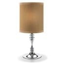 Hollowick 397SS Round Candlestick Shade - 5 3/8" x 4 9/50", Fabric, Sandstone thumbnail 2