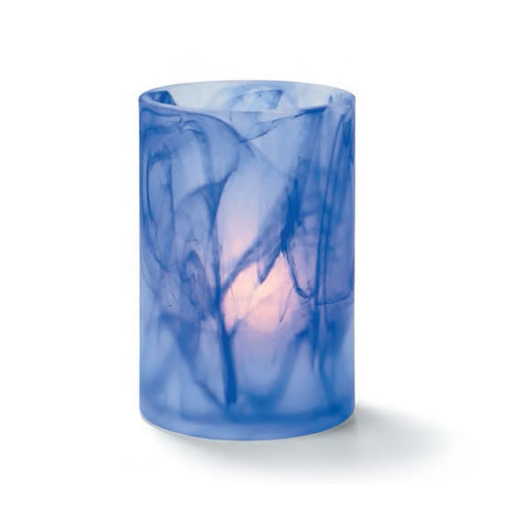 Hollowick 44017DB Wysp Candle Holder for HD12, HD17, & HD26 - 4 5/8" x 2 7/8", Dark Blue
