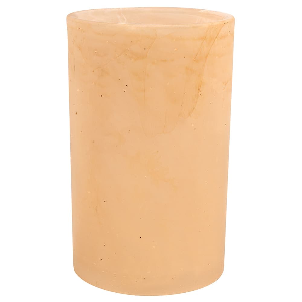 Hollowick 44017SCA Wysp Lamp w/ Cylinder Style, 4 19/30" x 2 7/8", Glass, Amber Satin Crystal