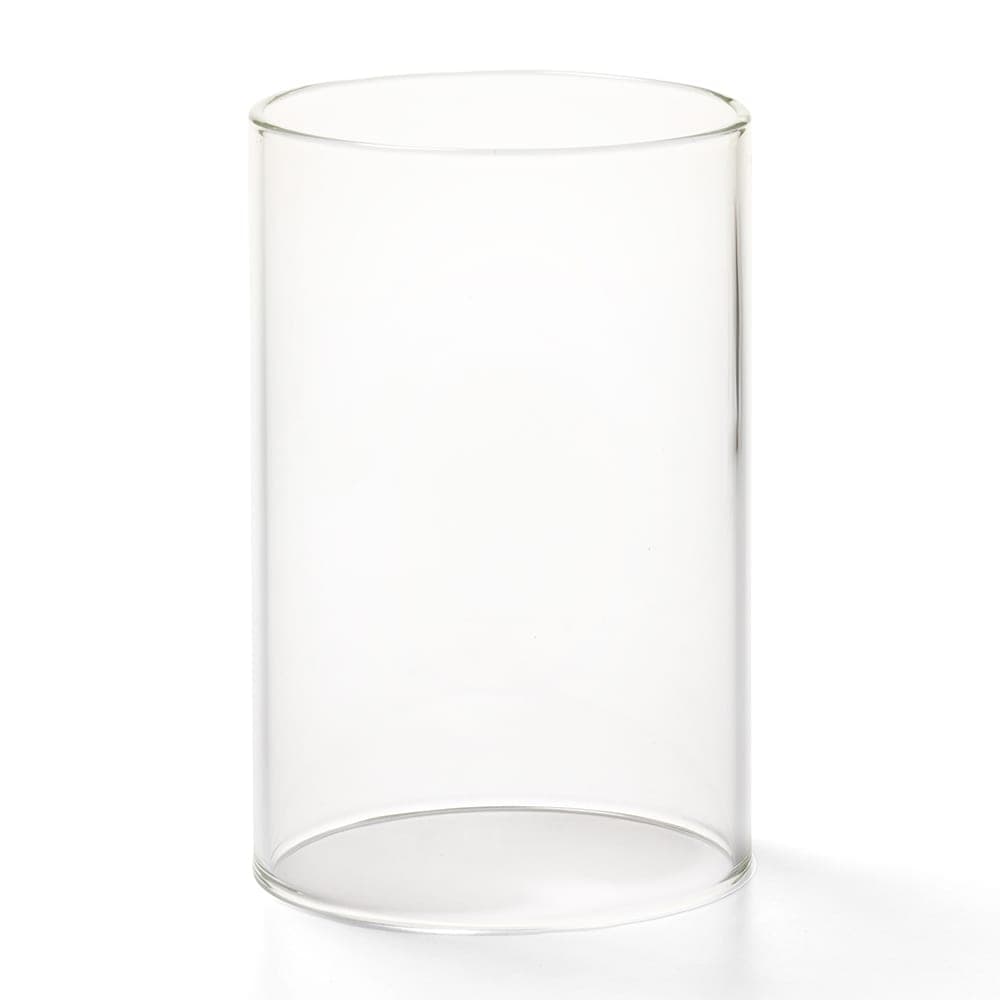Hollowick 4845 Lamp Shade Support w/ Cylinder Style, 4 1/2" x 3", Glass, Clear