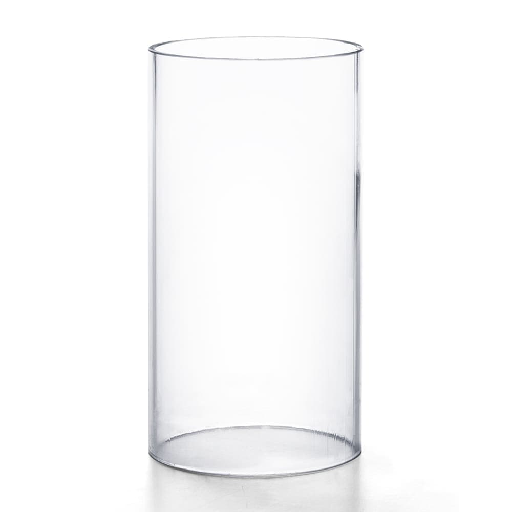 Hollowick 4846 Cylinder Globe - 3"D x 5 1/2"H, Plastic, Clear