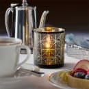 Hollowick 5120 Sussex™ Geometric Votive Lamp - 2 9/10"D x 3 3/20"H, Black & Gold thumbnail 7