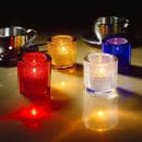 Hollowick 5140RJ Tealight Lamp for HD8 2 3/4 x 2 7/8", Glass, Ruby Jewel thumbnail 2