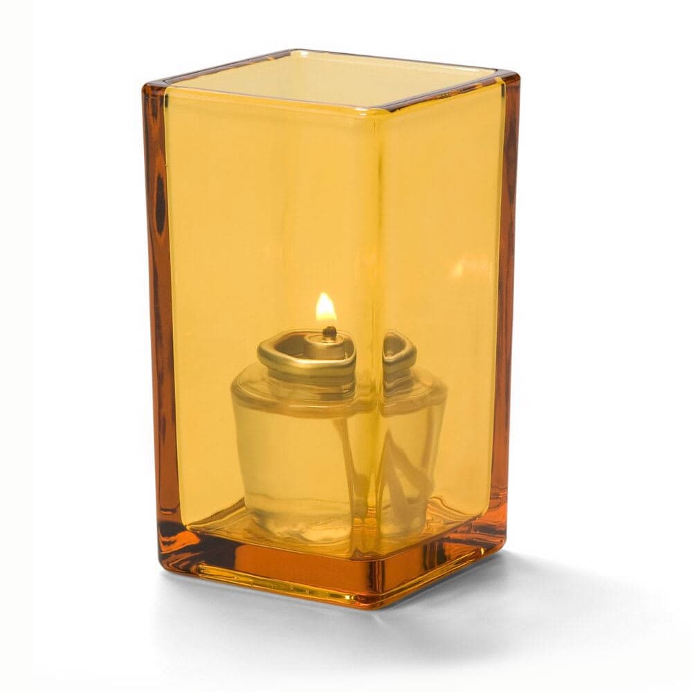 Hollowick 6109A Quad Votive Lamp for HD8 & HD15, 4 3/8 x 2 1/2", Amber