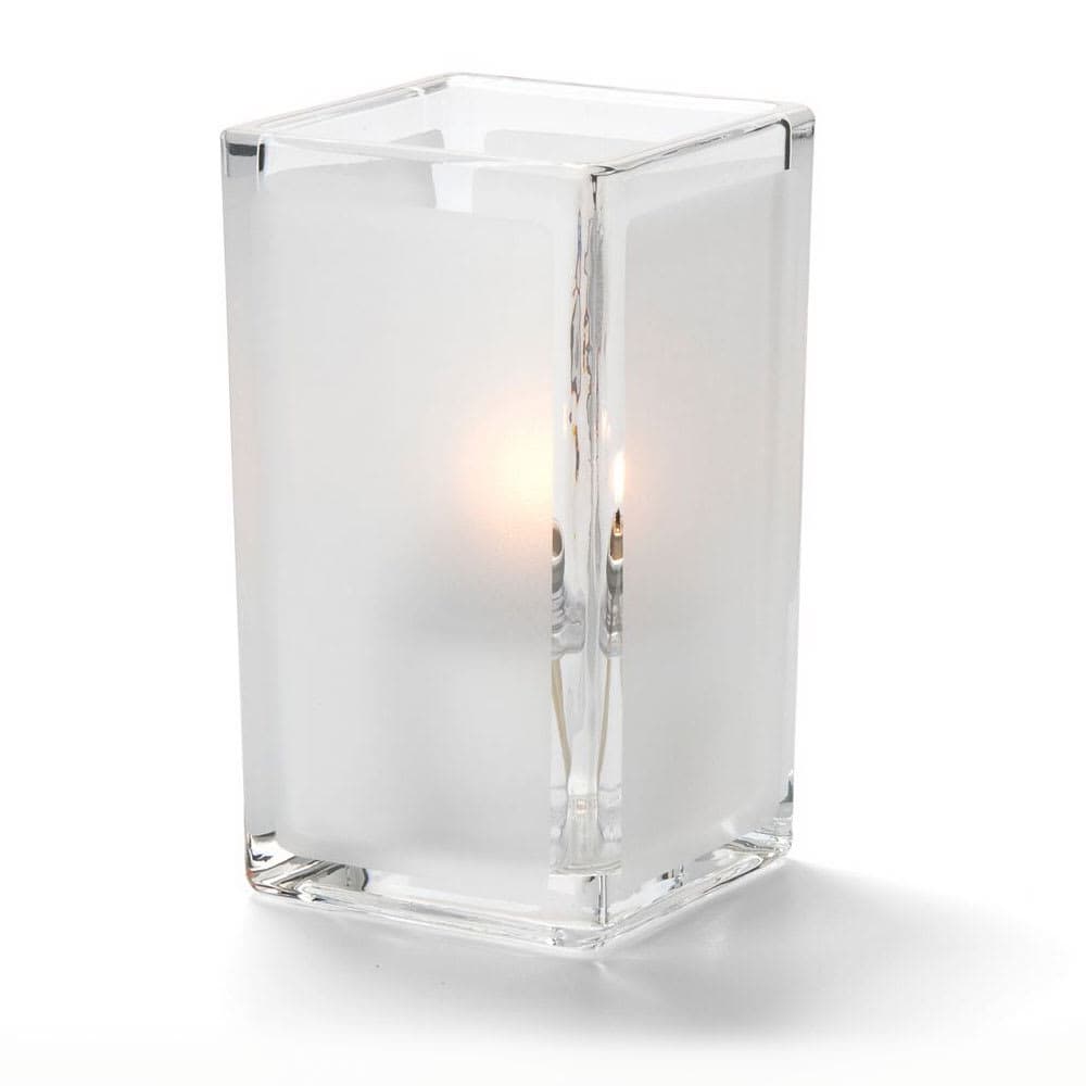 Hollowick 6109F Quad Votive Lamp For HD8 Or HD15, Clear Satin Panel