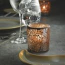 Hollowick 6351G Crackle Votive Lamp For HD8, HD12 Or HD15, Gold Frosted Glass thumbnail 2