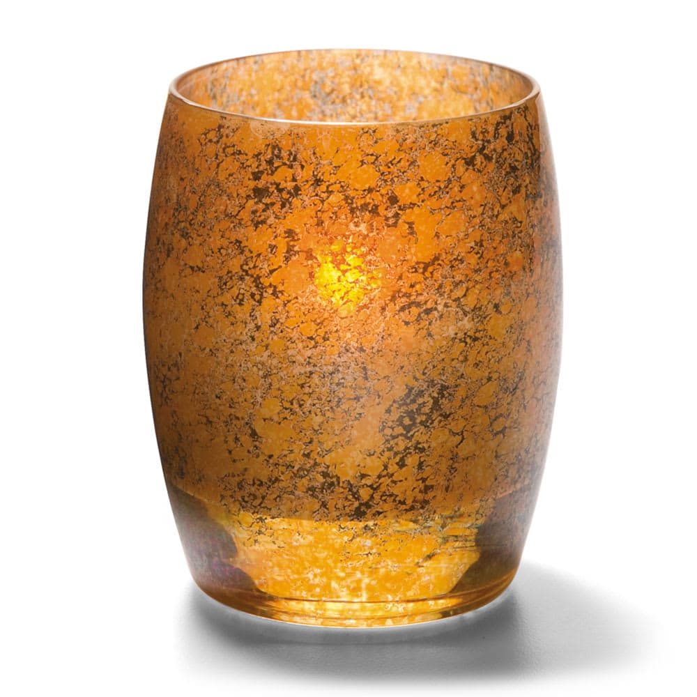 Hollowick 6404AG Contour Votive Holder for HD8, HD12, & HD15, Antique Gold