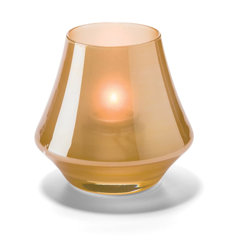 Hollowick 6955SG Chime Votive Lamp for HD8 or HD15, Satin Gold