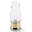 Hollowick 702 Cocktail II Round Lamp Base for HD36 - 2" x 3 5/8", Polished Brass thumbnail 2