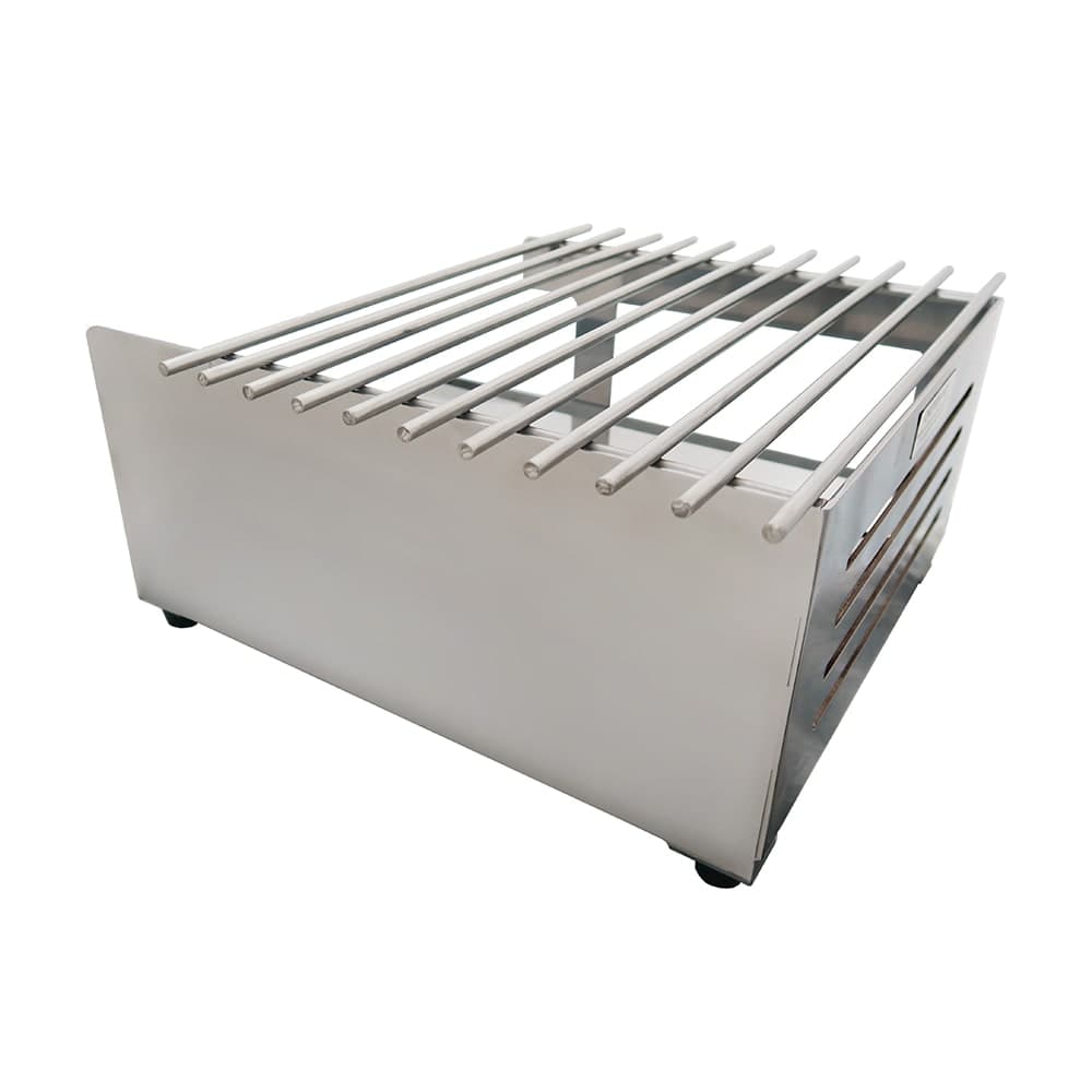 Hollowick CM-CVR Professional Butane Stove Cover - 14 1/4"L x 12"W x 7 3/16"H, Stainless Steel