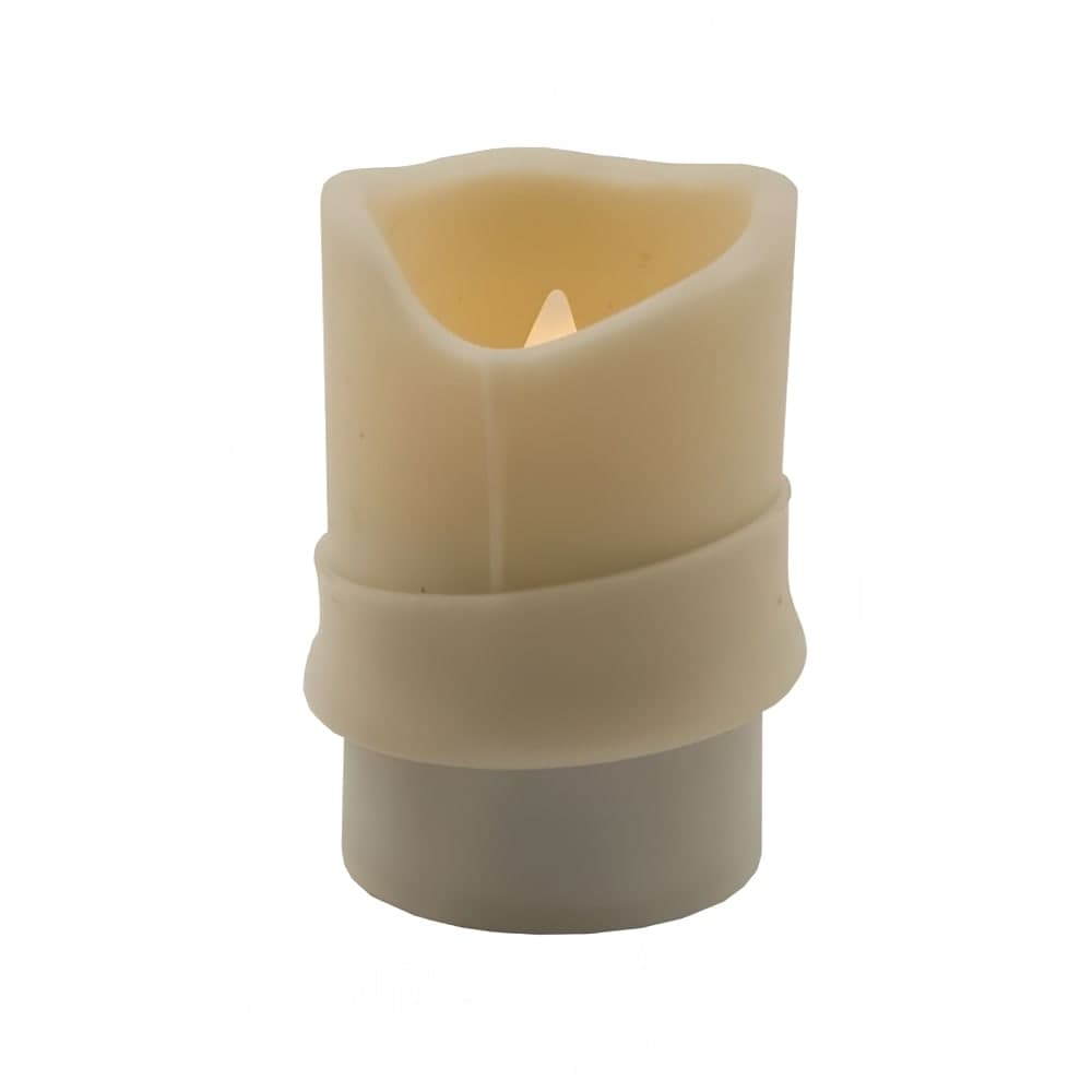 Hollowick SSPL-I Silicone Sleeve For Evolution & Platinum Candle, Ivory