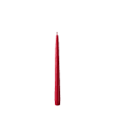 Hollowick TP12R-12DZ 12", Unwrapped Taper Candle, Red thumbnail 2