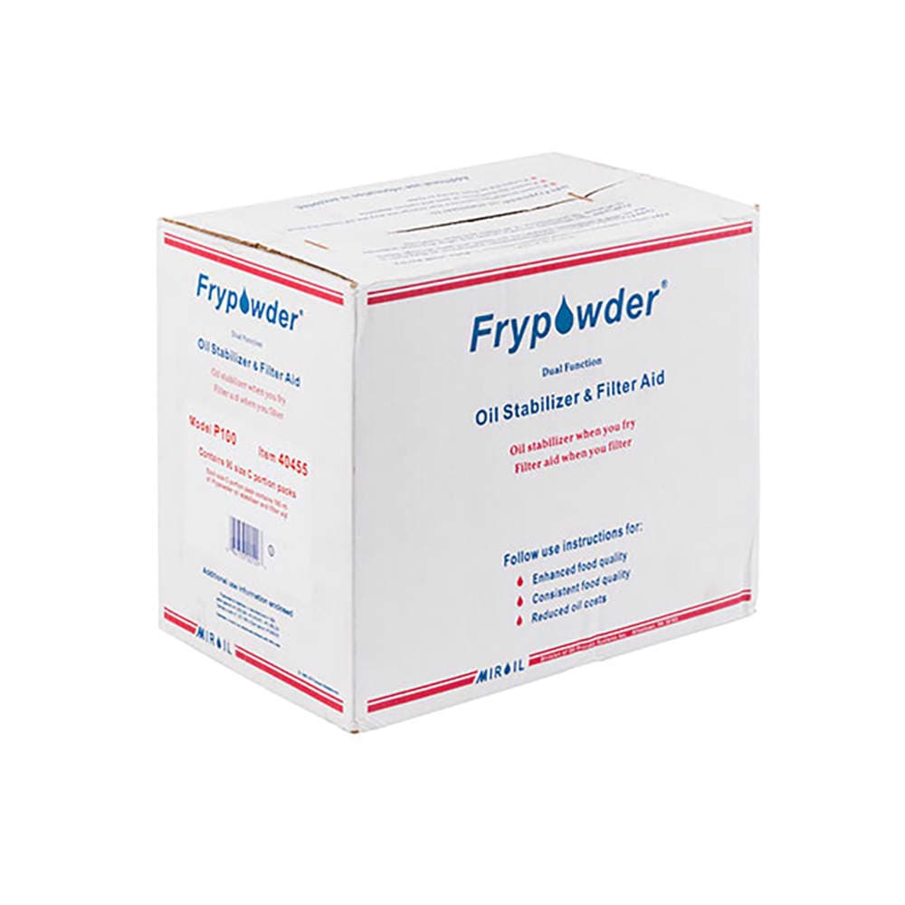 MirOil P100-404555 (90) 5 2/5 oz Pack Fryer Powder