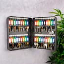 Barska 36 Key Cabinet w/ Combination Lock - Steel, Black (AX11820) thumbnail 6