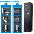 Barska 11 Rifle Capacity Gun Safe w/ Keypad Lock, 4.33 cu ft (AX13100) thumbnail 4