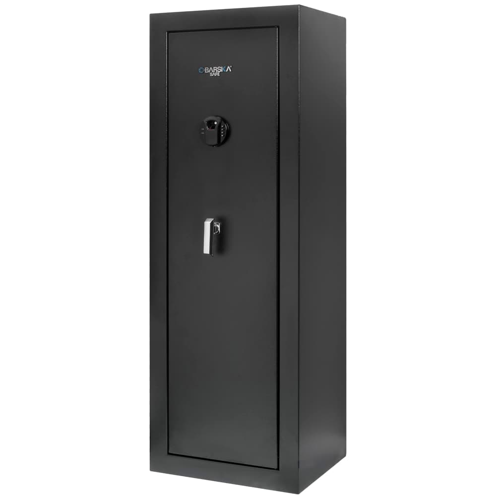 Barska 16 Rifle Capacity Gun Safe w/ Fingerprint Lock, 9.3 cu ft (AX13378)