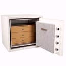 Barska 1.91 cu ft Jewelry Safe w/ Keypad Lock - Steel, White (AX13616) thumbnail 3