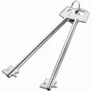 Barska 1.91 cu ft Jewelry Safe w/ Keypad Lock - Steel, White (AX13616) thumbnail 8