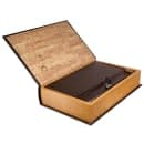 Barska Antique Book Lock Box w/ Key Lock - 8-3/4"W x 2-3/4"D x 13"H, Steel (CB11992) thumbnail 3