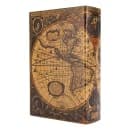 Barska Antique Map Lock Box w/ Key Lock - 7"W x 10 3/4"H, Steel (CB12480) thumbnail 4