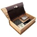 Barska Antique Map Lock Box w/ Key Lock - 7"W x 10 3/4"H, Steel (CB12480) thumbnail 9