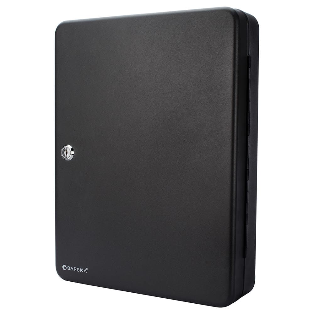 Barska 48 Key Cabinet w/ Key Lock - Steel, Black (CB12484)